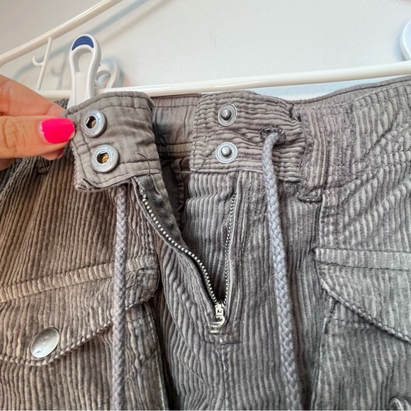Free People Tahiti Corduroy Cargo Pants Size XS - Picture 8 of 14